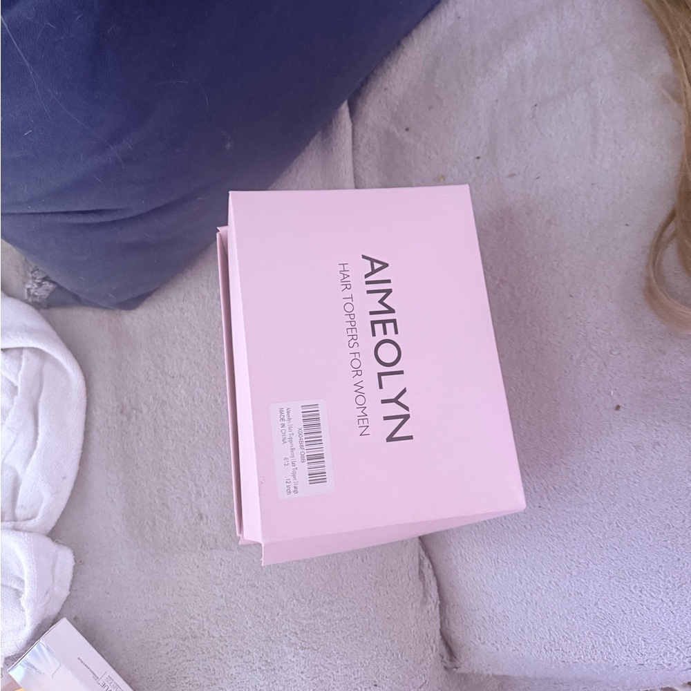 AIMEOLYN Pink Hair Topper Box